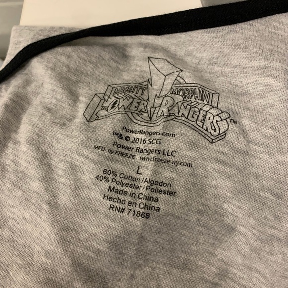 Mighty Mophin Power Rangers Graphic Tank Top - Picture 6 of 7